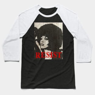 Angela Davis - Power to the People Baseball T-Shirt